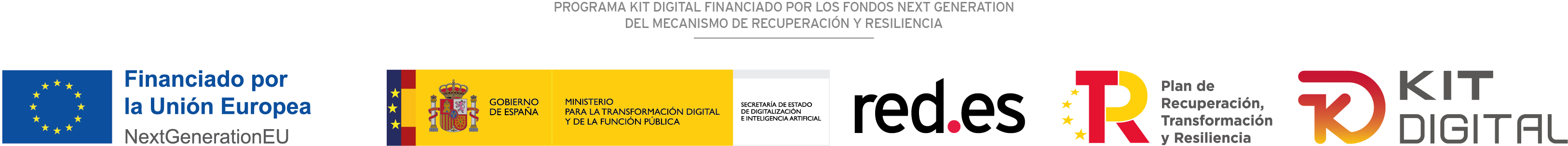 Kit Digital - Programa financiado por los fondos Next Generation del mecanismo de recuperación y resiliencia